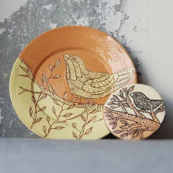 Вино и сграфито – рисуване върху керамичен съд