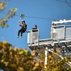Приключение въздух и вода: Зип Лайн екстремно спускане за двама в с. Топола, област Добрич