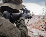 Военна зона на терена с тактическa битка Airsoft за един човек от Макароон Военна зона на терена с тактическa битка Airsoft за един човек от Макароон