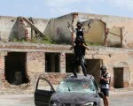 Военна зона на терена с тактическa битка Airsoft за един човек от Макароон Военна зона на терена с тактическa битка Airsoft за един човек от Макароон