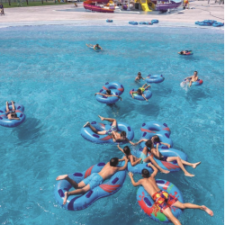 Water fun with a weekday ticket for two at Aquapark Sofia