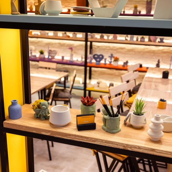 Tворете по разчупенo с Арт работилница за изработка на декорация от бетон от Makaroon