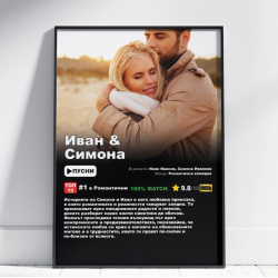 A great love story framed with "Couples Movie Poster"