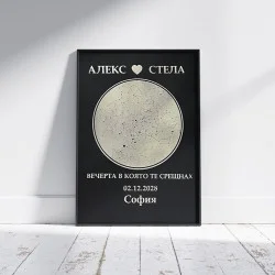 Романтична изненада „Звезден спомен в рамка” Романтична изненада „Звезден спомен в рамка”