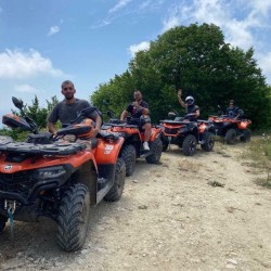 Разходка с АТВ за двама около Варна - Зл. пясъци 