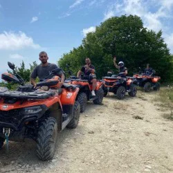 Разходка с АТВ за двама около Варна - Зл. пясъци 