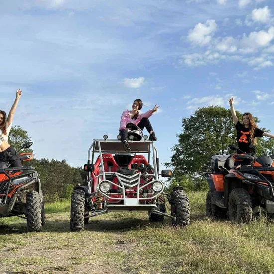 Опознайте природата на морската столица с "Тур с UTV CF Moto 1000cc за един" край Варна от Makaroon Опознайте природата на морската столица с "Тур с UTV CF Moto 1000cc за един" край Варна от Makaroon