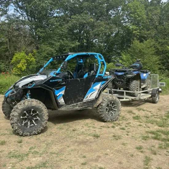 Опознайте природата на морската столица с "Тур с UTV CF Moto 1000cc за един" край Варна от Makaroon Опознайте природата на морската столица с "Тур с UTV CF Moto 1000cc за един" край Варна от Makaroon