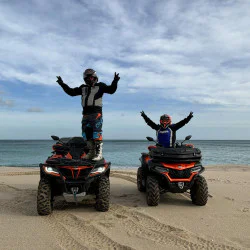 Разходка с АТВ около Варна - Зл. пясъци