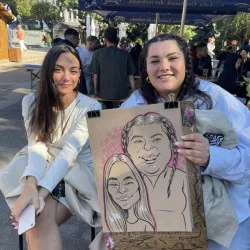 Коктейл и рисуване на карикатура в бар One Gallery - за двама Коктейл и рисуване на карикатура в бар One Gallery - за двама