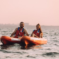 Съберете слънчеви лъчи и морски бриз с Излет с каяк за двама човека край Варна  Съберете слънчеви лъчи и морски бриз с Излет с каяк за двама човека край Варна