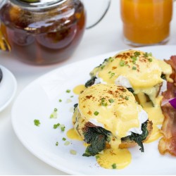 Nature and delicious food in South Park with a Brunch menu for two at Little Sofia