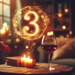 Кратка лична нумерологична прогноза с чаша вино Кратка лична нумерологична прогноза с чаша вино