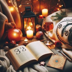 Numerological compatibility prediction between two people + a glass of wine