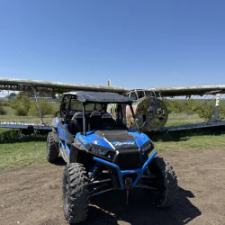 Екстремна разходка с 4-местно УТВ за един човек край Варна Екстремна разходка с 4-местно УТВ за един човек край Варна