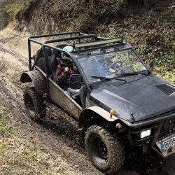 Екстремен офроуд тур за до двама напреднали с модифициран джип край Варна Екстремен офроуд тур за до двама напреднали с модифициран джип край Варна