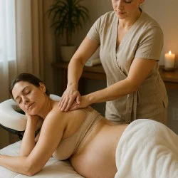 Пълен релакс за бременни – масаж на тялото и терапия за лице Anne Semonin във Варна