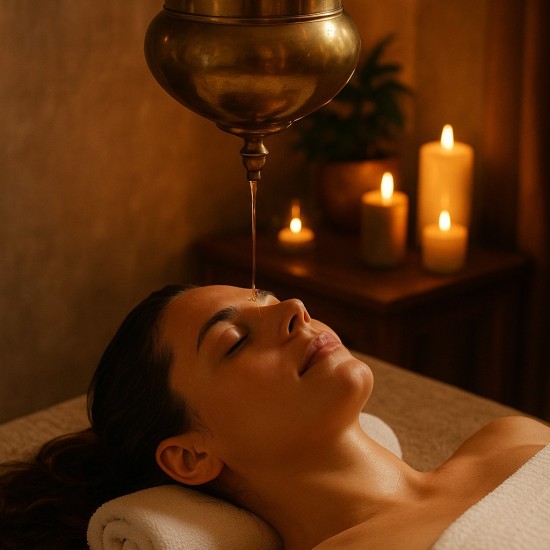 Find inner peace with Shirodhara - Ayurvedic therapy with shoulder, arm and scalp massage in Varna from Makaroon Find inner peace with Shirodhara - Ayurvedic therapy with shoulder, arm and scalp massage in Varna from Makaroon