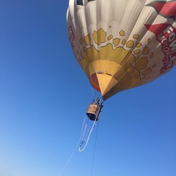 Panoramic ascent with a balloon near Pravets with included video recording for two