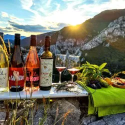 Внушителна гледка и винена дегустация „На пъпа на света за двама“ край Враца