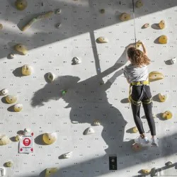 Тренировка горна осигуровка за двама начинаещи в Momentum Indoor Climbing