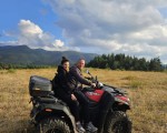 Immerse yourself in the magic of Rila Mountain with a dose of adrenaline with a 1-hour ATV adventure for two on one ATV near the village of Beli Iskar from Makaroon