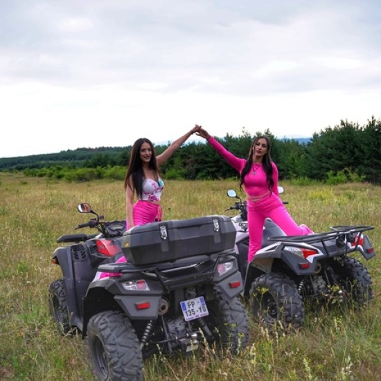 Immerse yourself in the magic of Rila Mountain with a dose of adrenaline with a 1-hour ATV adventure for two on one ATV near the village of Beli Iskar from Makaroon