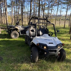 1 час свободна разходка с УТВ под наем за 1 възрастен + 1 дете в Бургас