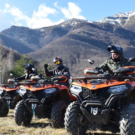 Off-road in the mountains with beautiful views and adrenaline with a 2 hours ATV tour around the village of Kopilovtsi, Montana from Makaroon