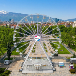 Child ticket (4-11 years old) for the tallest Ferris wheel in Bulgaria