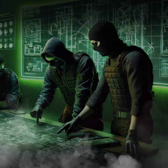 Забавлявайте се и планирайте Перфектният банков обир - ескейп стая от Makaroon