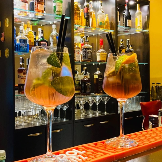 Fun and relaxation with a cocktail and hookah for three at the Hookah Bar Terrace from Makaroon Fun and relaxation with a cocktail and hookah for three at the Hookah Bar Terrace from Makaroon