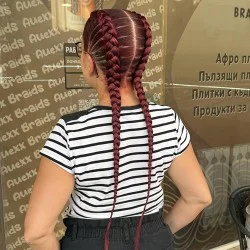 Подаръчен ваучер за прическа с плитки по избор на стойност 100 лв. (€ 51.13)