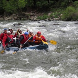 Water adventure with Rafting on the Iskar River for two
