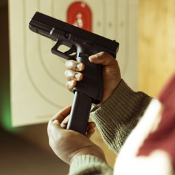 Shooting with a small-caliber pistol of your choice Glock 44 or Beretta 71 in Haskovo