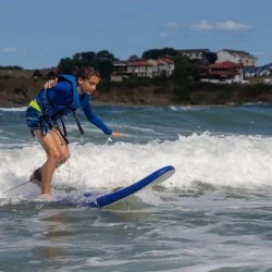 1 час Пътешествие по море с каяк или sup за двама в залива на плаж Нестинарка, Царево